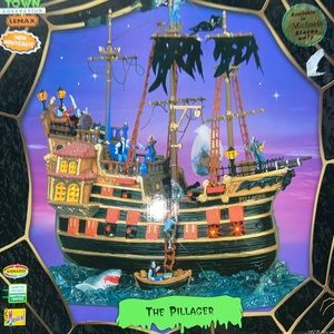 Retired Lemax Spooky Town The Pillager